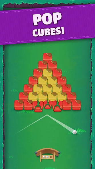 Bouncefield: Brick Breaker [MOD: безлимитные жизни и усиленные бонусы] Screenshot 1