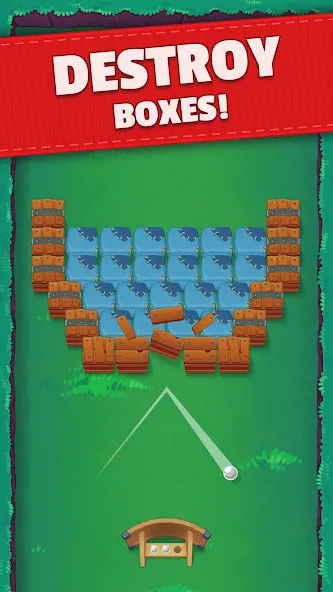 Bouncefield: Brick Breaker [MOD: безлимитные жизни и усиленные бонусы] Screenshot 2