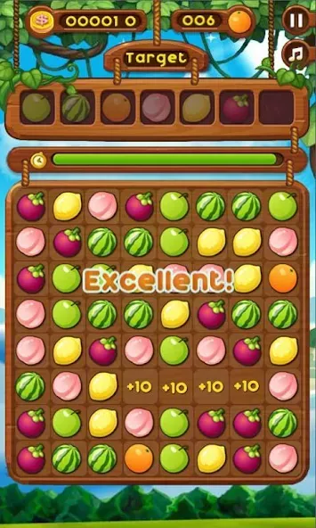 Fruit Break [MOD: безлимитные жизни и монеты] Screenshot 1