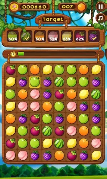 Fruit Break [MOD: безлимитные жизни и монеты] Screenshot 4