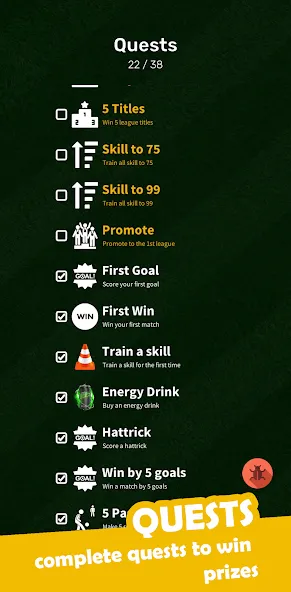 Football Career Soccer Legend [MOD: безлимитные деньги и опыт] Screenshot 5