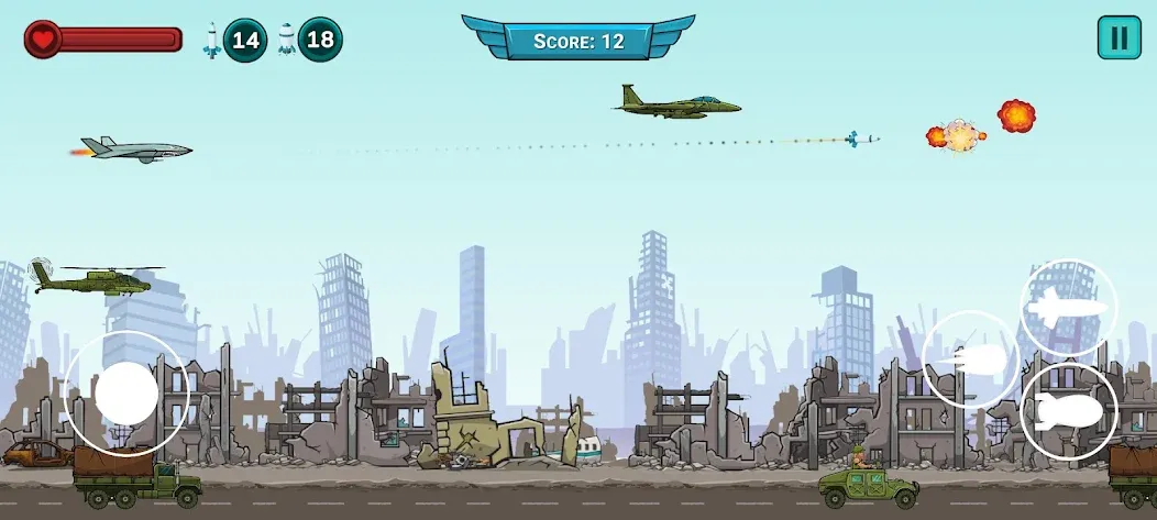 UCAV Airstrike [MOD: безлимитные боеприпасы и ресурсы] Screenshot 3