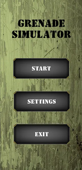 Grenade Simulator [MOD: неограниченные гранаты и мощный взрыв] Screenshot 1