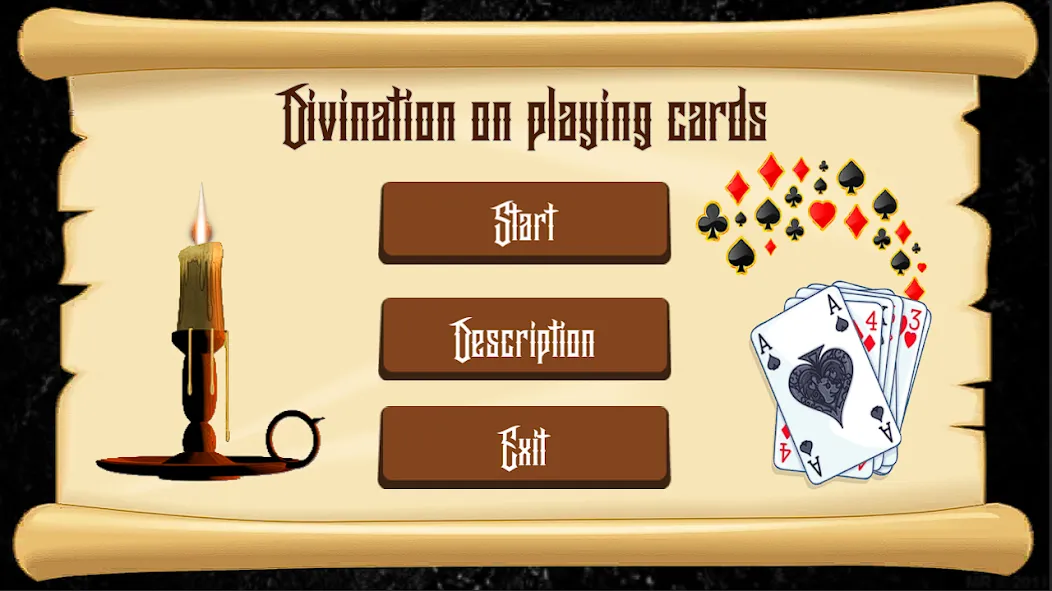 Divination on Playing Cards [MOD: точные предсказания и открыты все расклады] Screenshot 1