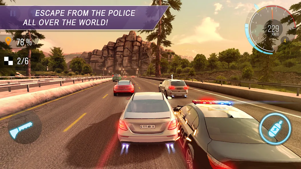 CarX Highway Racing [MOD: безлимитные деньги и топливо] Screenshot 2
