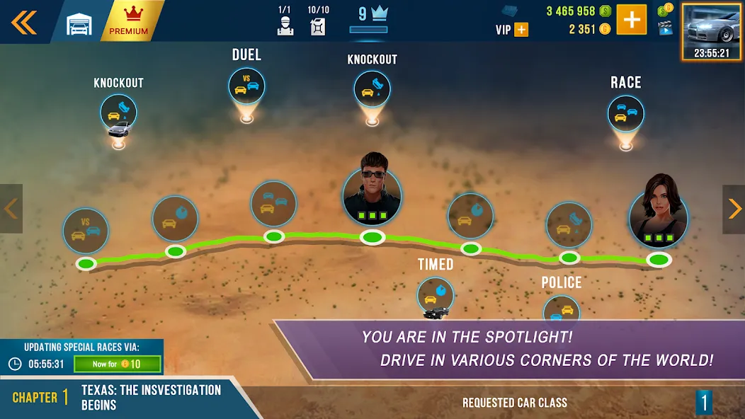 CarX Highway Racing [MOD: безлимитные деньги и топливо] Screenshot 4