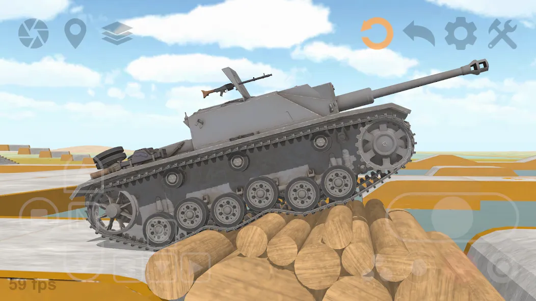 Tank Physics Mobile Vol.3 [MOD: улучшенная физика и танки] Screenshot 3