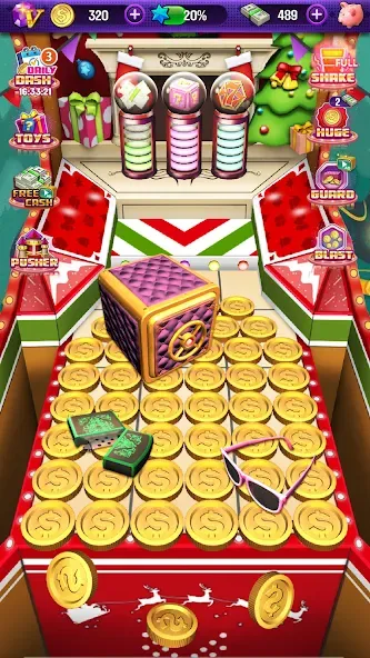 Coin Pusher [MOD: много монет и бонусов] Screenshot 4