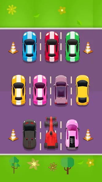 Kids Racing, Racecar Boy Girl [MOD: без рекламы и все машины открыты] Screenshot 2