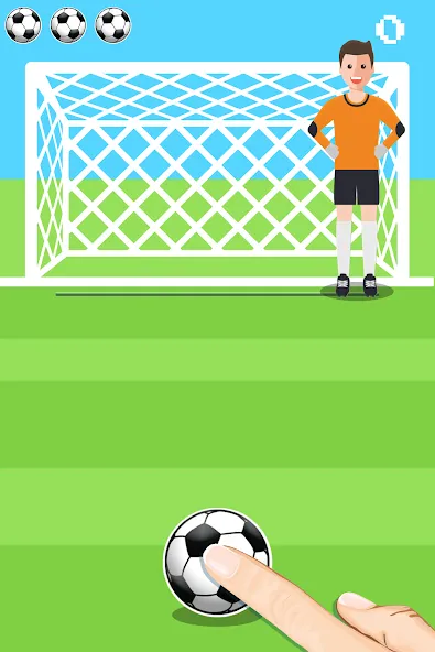 Penalty Shootout Game Offline [MOD: безлимитные монеты и разблокированы все уровни] Screenshot 1