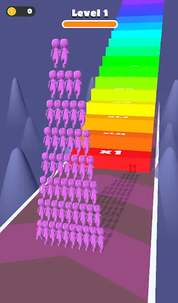Count Masters: Crowd Runner 3D [MOD: безлимитные деньги и все уровни] Screenshot 3