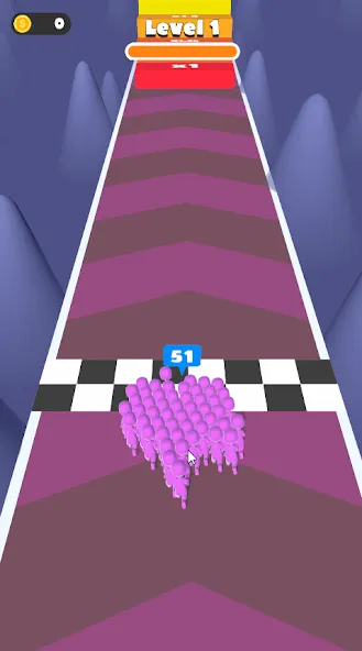Count Masters: Crowd Runner 3D [MOD: безлимитные деньги и все уровни] Screenshot 4