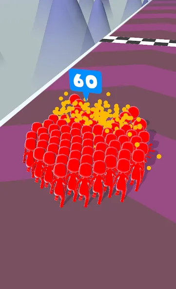Count Masters: Crowd Runner 3D [MOD: безлимитные деньги и все уровни] Screenshot 5