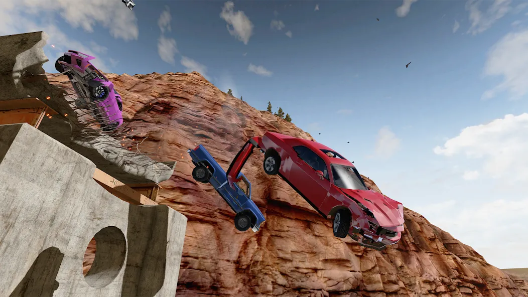 RCC - Real Car Crash Simulator [MOD: безлимитные деньги и все машины] Screenshot 3