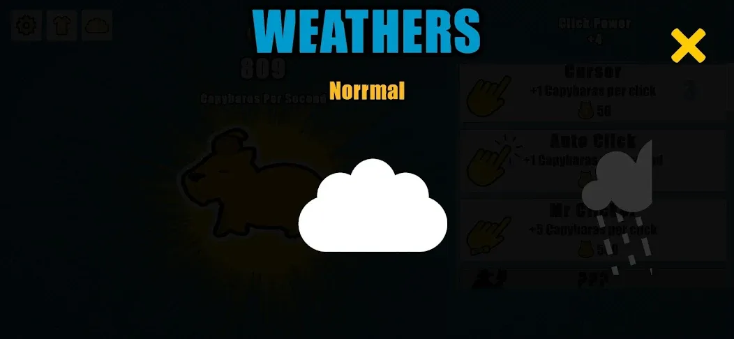 Capybara Clicker [MOD: безлимитные монеты и ускоренная прокачка] Screenshot 4