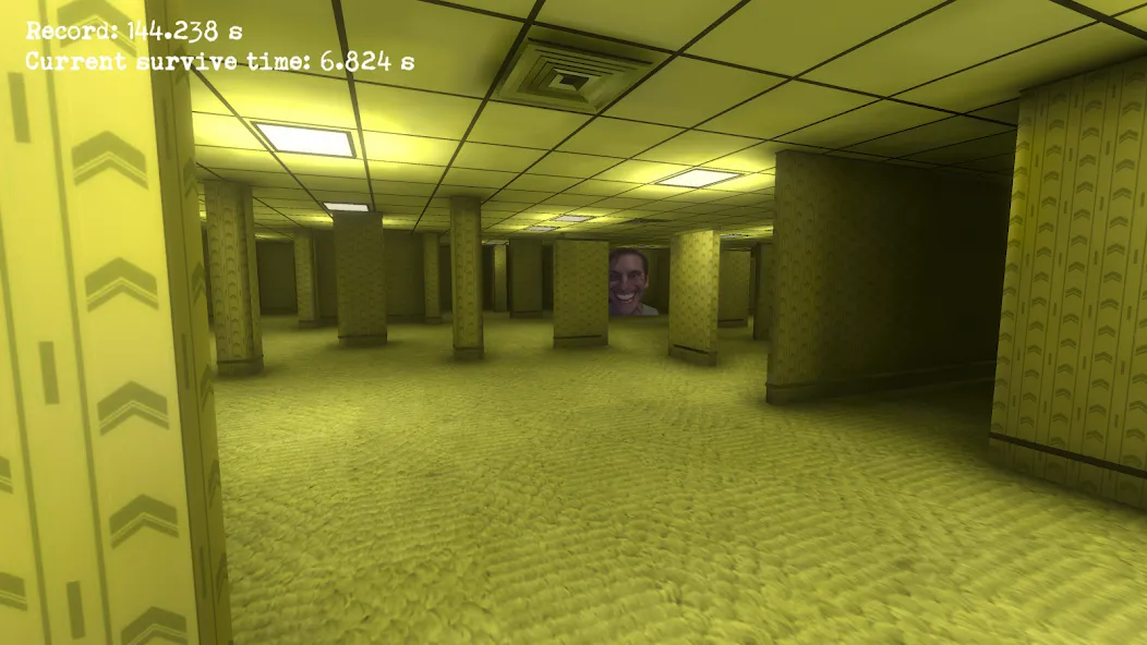 Nextbots In Backrooms: Obunga [MOD: безлимитные деньги и новые персонажи] Screenshot 1