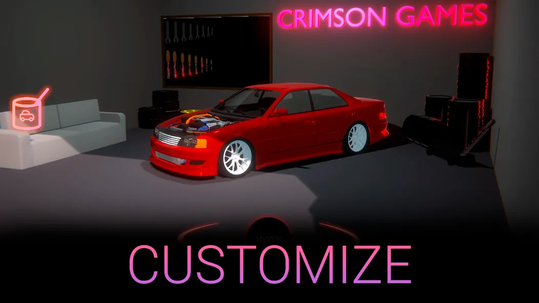 Drift Challenge [MOD: безлимитные деньги и все машины открыты] Screenshot 2