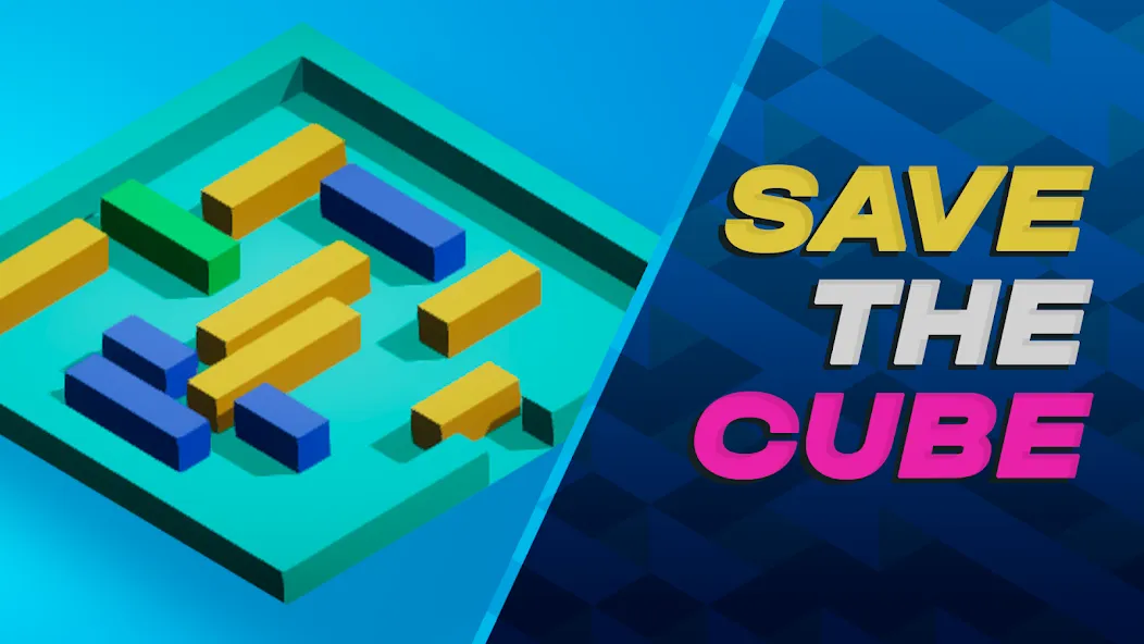 Cube Escape Room 3D Puzzle [MOD: без рекламы и все уровни открыты] Screenshot 2