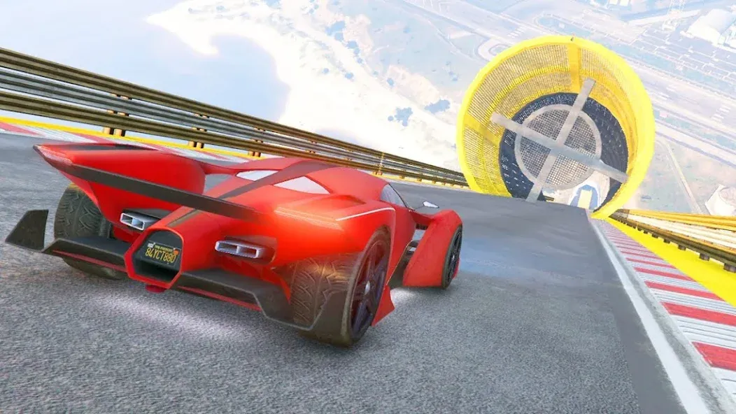Mega Ramp Car Offline Games [MOD: безлимитные деньги и все машины] Screenshot 5