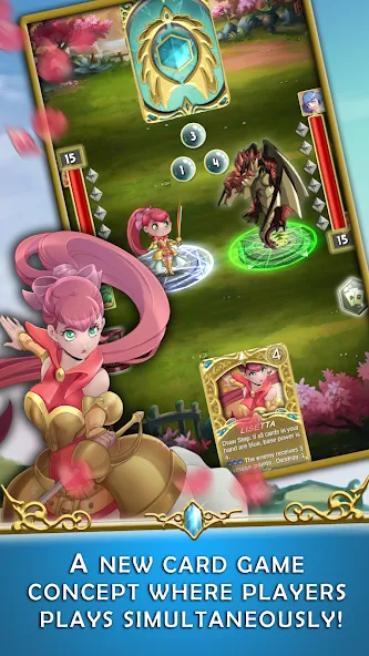 Crystal Soul - TCG Card Battle [MOD: безлимитные деньги и все карты] Screenshot 1