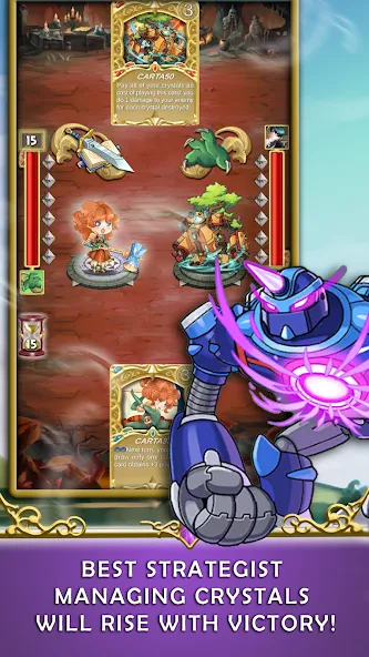 Crystal Soul - TCG Card Battle [MOD: безлимитные деньги и все карты] Screenshot 3