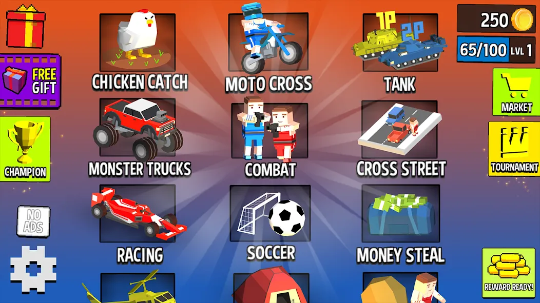 Cubic 2 3 4 Player Games [MOD: разблокированы все режимы для игры вдвоём] Screenshot 1