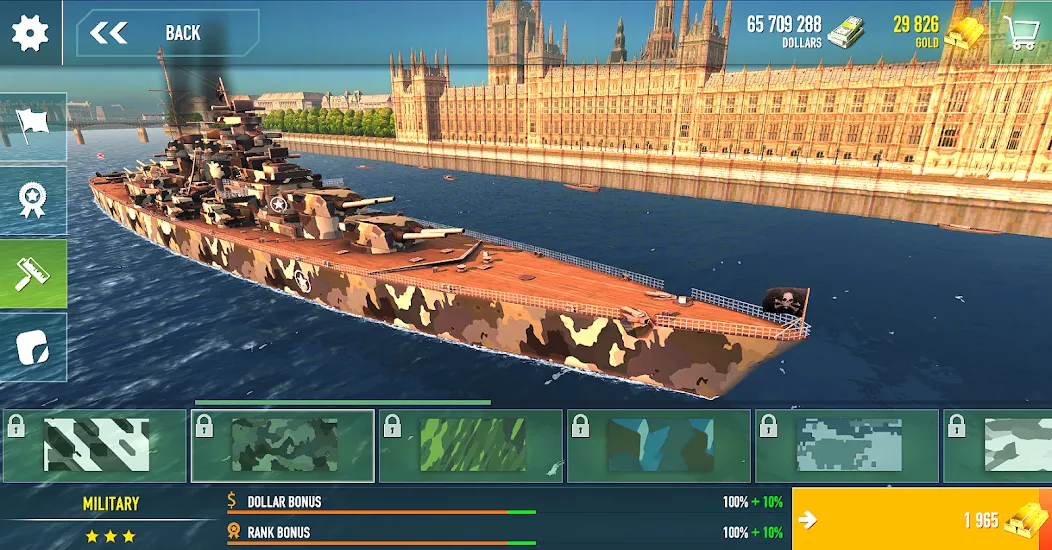 Battle of Warships: Online [MOD: безлимитные деньги и все корабли] Screenshot 5