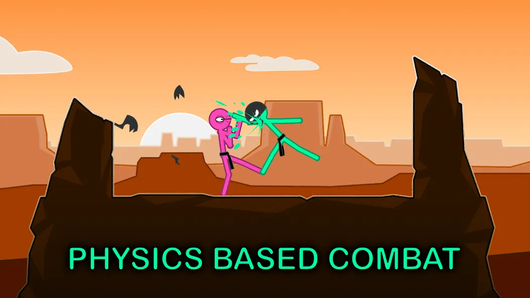 Slapstick Fighter - Fight Game [MOD: разблокированы все бойцы и уровни] Screenshot 2