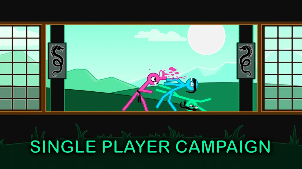 Slapstick Fighter - Fight Game [MOD: разблокированы все бойцы и уровни] Screenshot 3