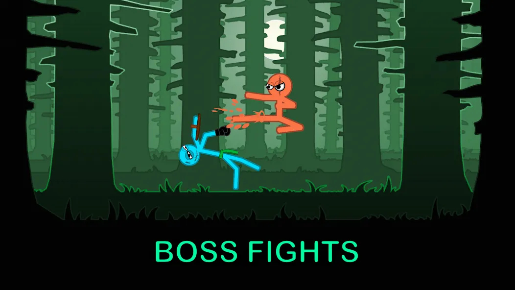 Slapstick Fighter - Fight Game [MOD: разблокированы все бойцы и уровни] Screenshot 4