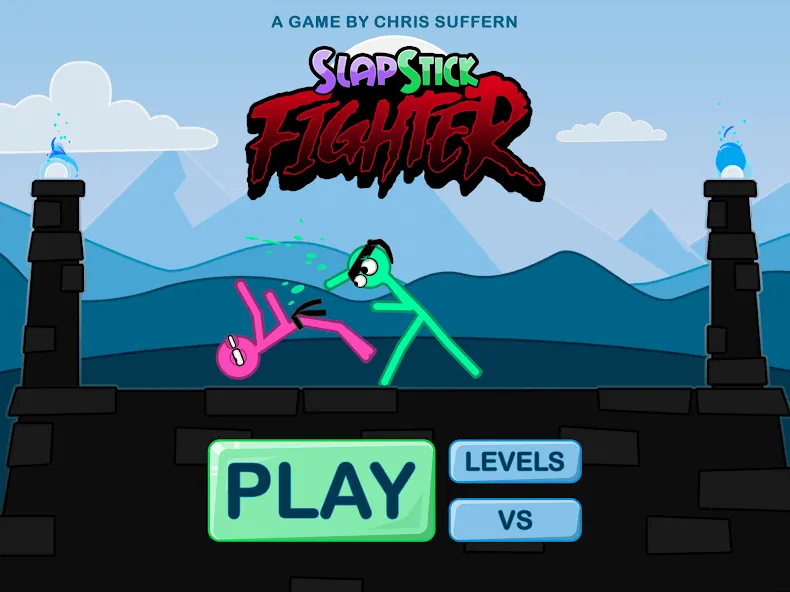 Slapstick Fighter - Fight Game [MOD: разблокированы все бойцы и уровни] Screenshot 5