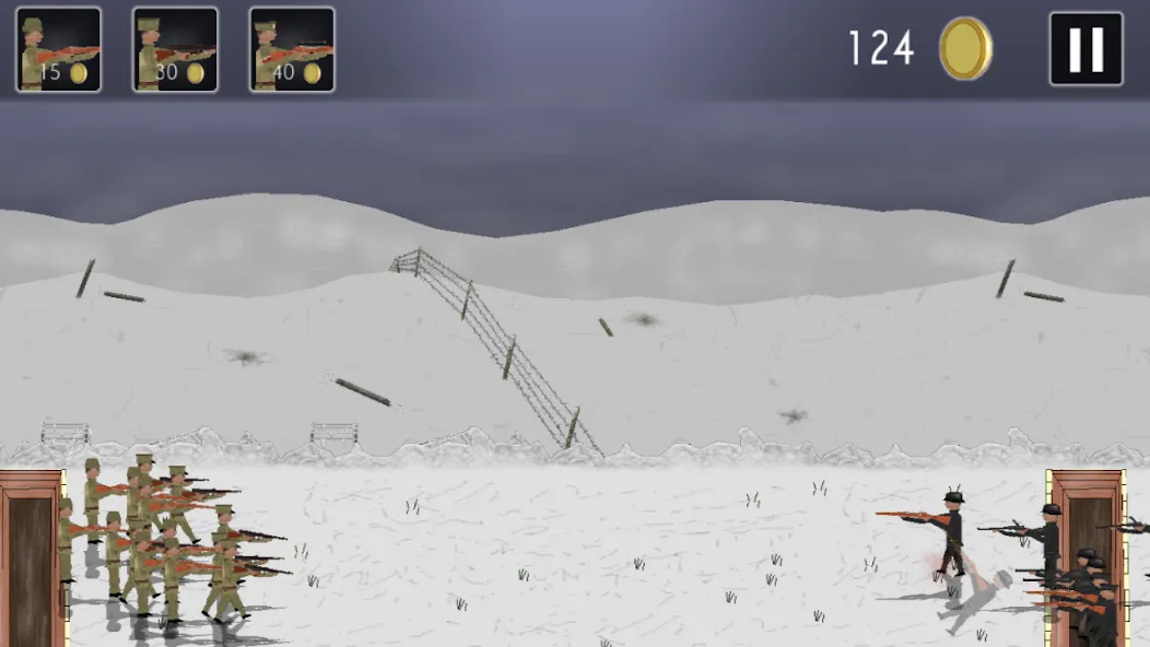 Trenches of Europe 2 [MOD: безлимитные деньги и оружие] Screenshot 2