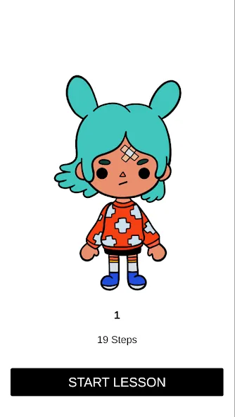 How to draw Toca [MOD: пошаговое рисование персонажей] Screenshot 4