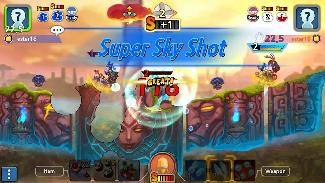 GunboundM [MOD: безлимитные деньги и все танки] Screenshot 2