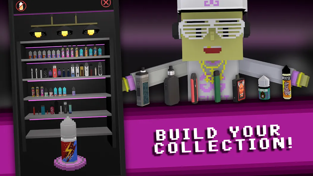 Vape Boss: Shop Simulator 3D [MOD: безлимитные деньги и ресурсы] Screenshot 2