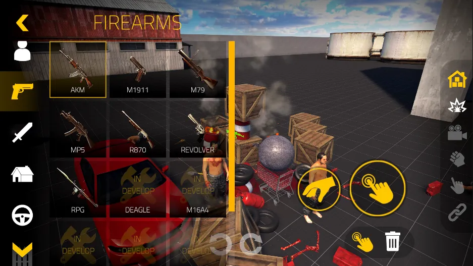 BloodBox [MOD: безлимитные ресурсы и оружие] Screenshot 2