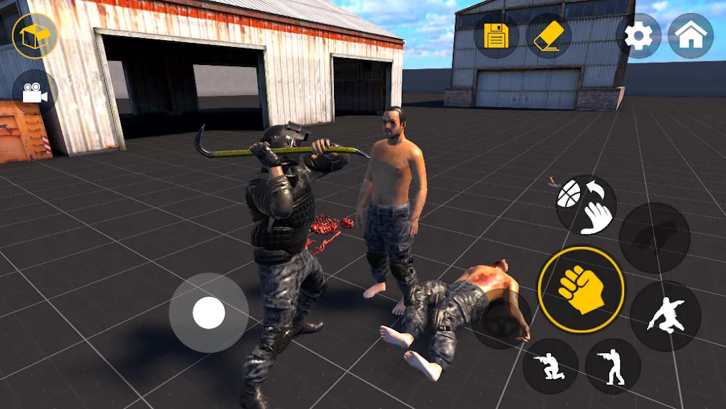 BloodBox [MOD: безлимитные ресурсы и оружие] Screenshot 4