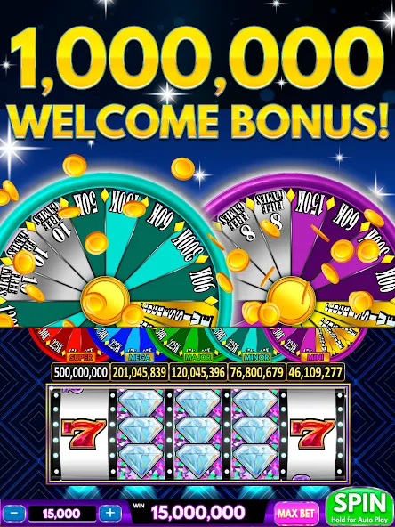 Spin Vegas Slots: Slot Games [MOD: много монет и бонусов] Screenshot 1