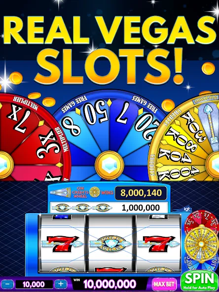 Spin Vegas Slots: Slot Games [MOD: много монет и бонусов] Screenshot 4