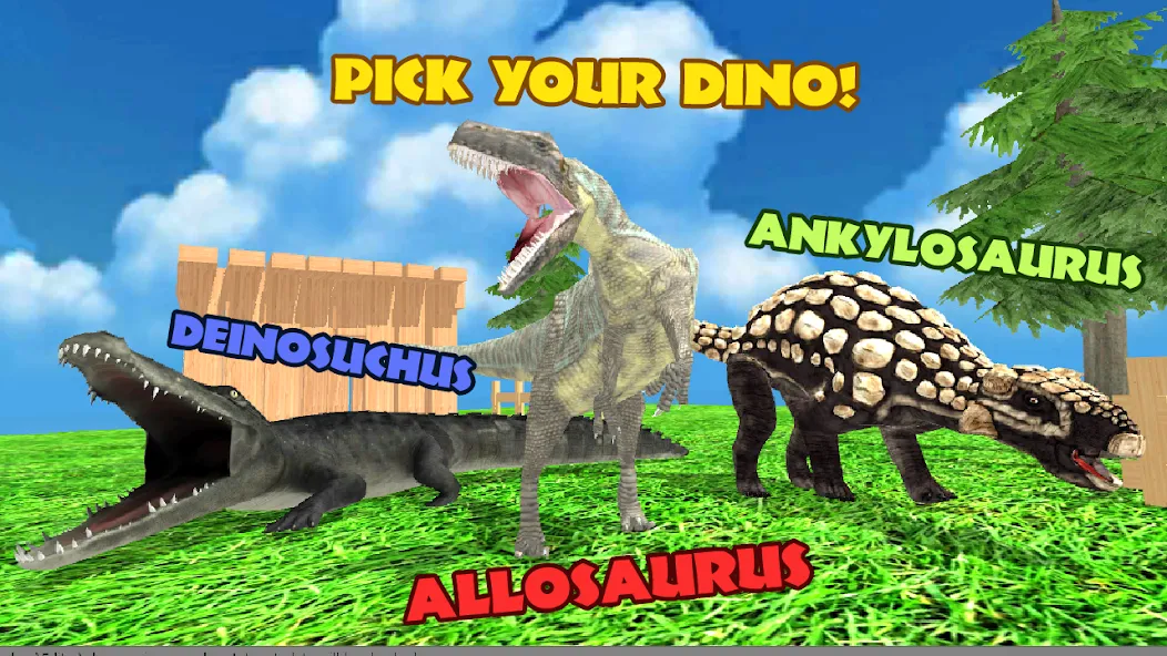 Dino Battle Arena Lost Kingdom [MOD: много денег и все динозавры открыты] Screenshot 1