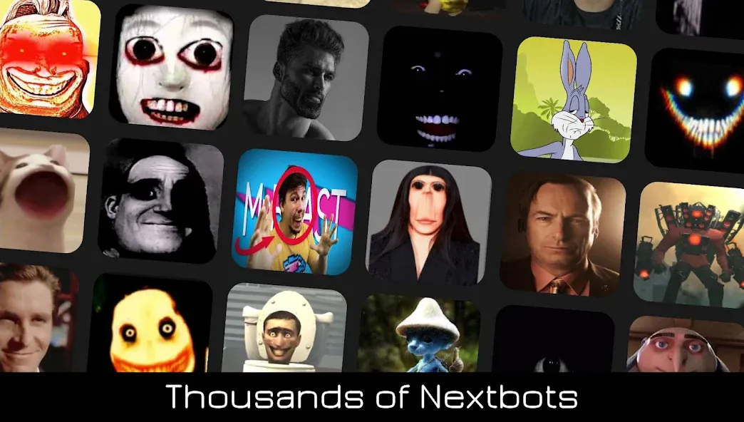 Nextbots Online: Sandbox [MOD: бесконечные монеты и открыты все карты] Screenshot 1