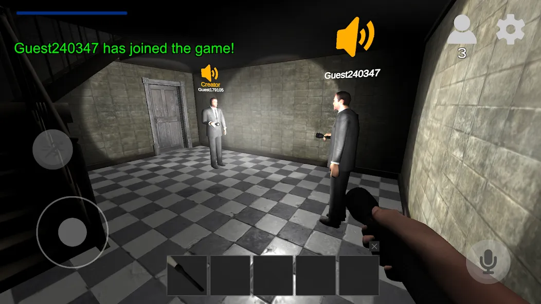 Nextbots Survival: Multiplayer [MOD: безлимитные жизни и усиленный урон] Screenshot 2