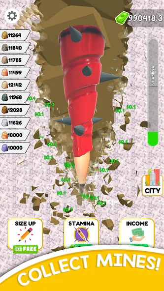 Pen Dig [MOD: безлимитные деньги и подсказки] Screenshot 5