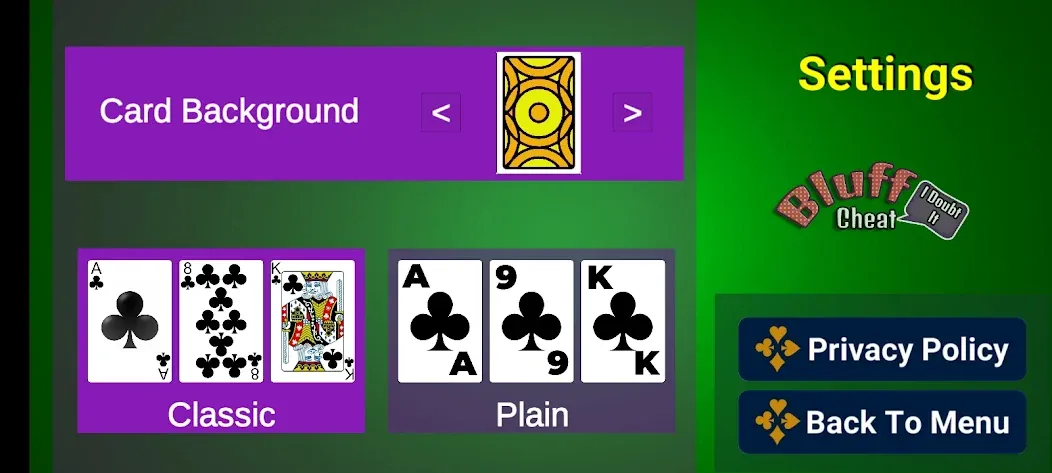 Bluff Card Game [MOD: безлимитные монеты и разблокированы карты] Screenshot 2