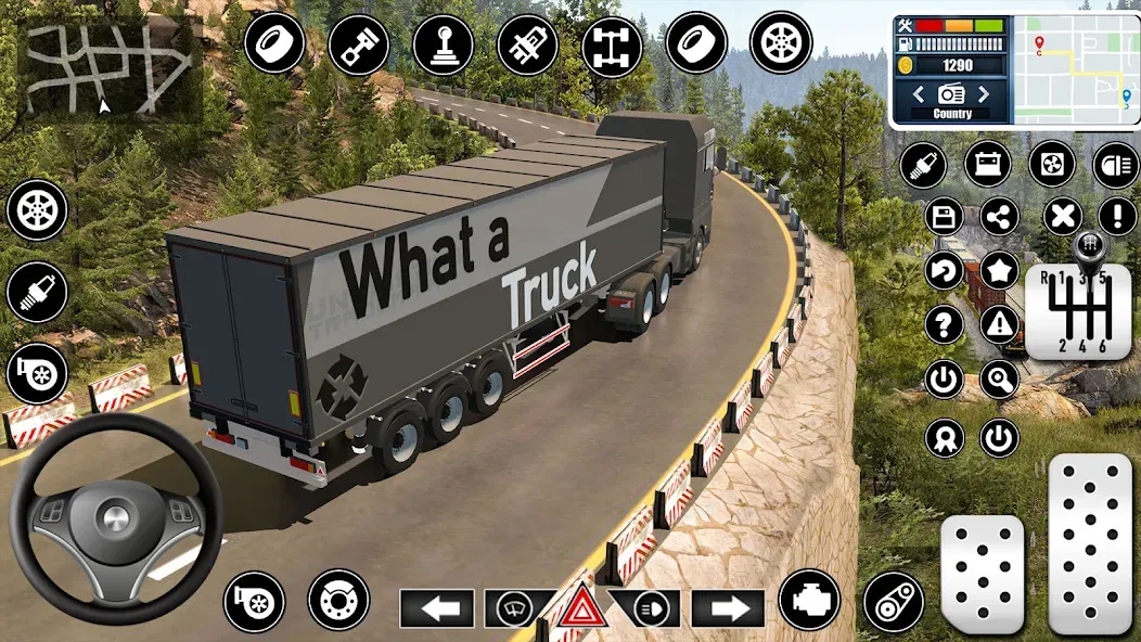 Cargo Delivery Truck Games 3D [MOD: безлимитные деньги и топливо] Screenshot 1