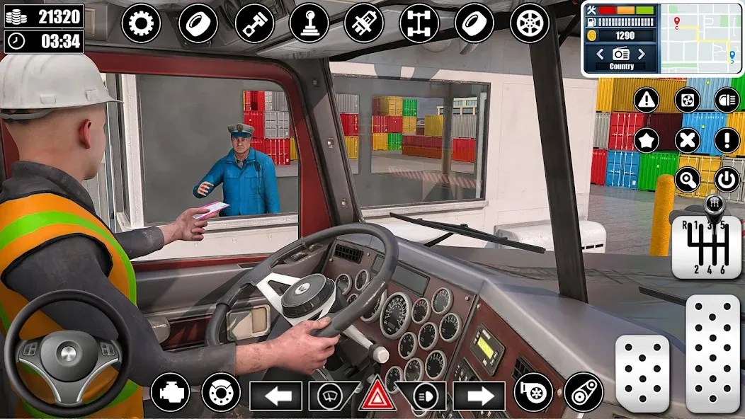 Cargo Delivery Truck Games 3D [MOD: безлимитные деньги и топливо] Screenshot 2
