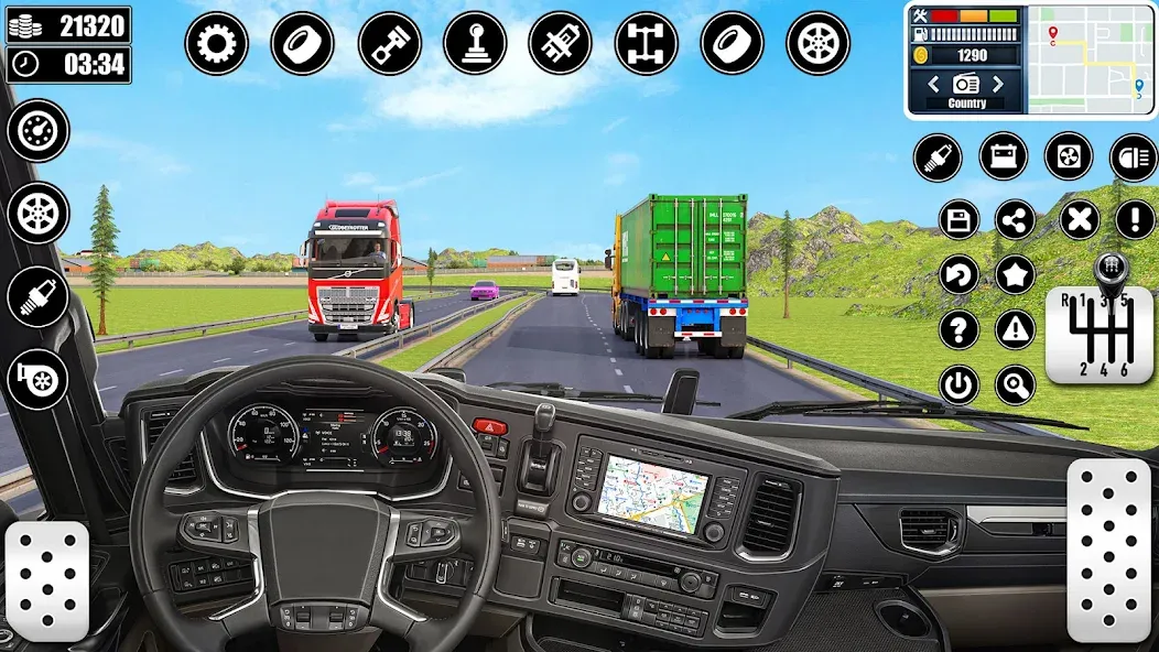 Cargo Delivery Truck Games 3D [MOD: безлимитные деньги и топливо] Screenshot 4