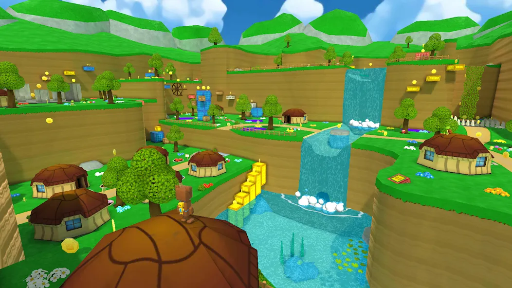 Super Bear Adventure [MOD: безлимитные монеты и открытые уровни] Screenshot 1