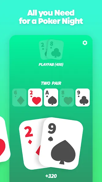 Poker with Friends - EasyPoker [MOD: безлимитные фишки и открыты все столы] Screenshot 2