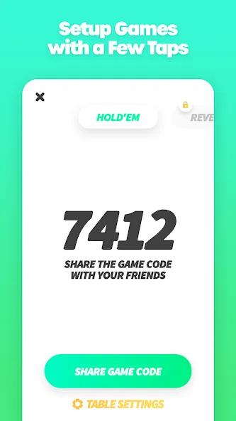 Poker with Friends - EasyPoker [MOD: безлимитные фишки и открыты все столы] Screenshot 4